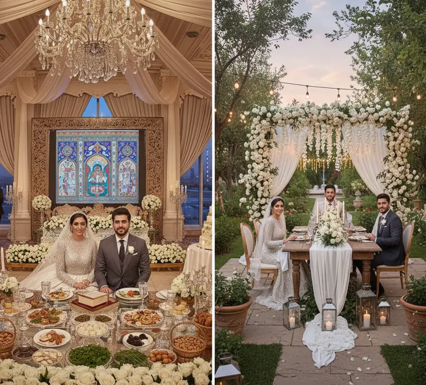 تالار عروسی بهتره یا باغ