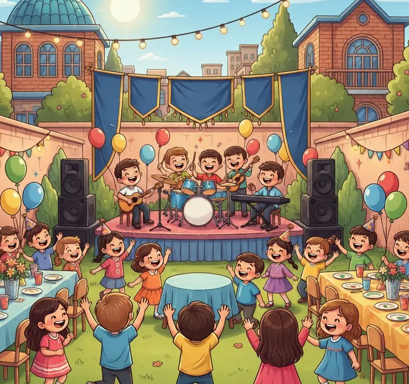 جشن تولد کودکانه با آیتم‌های خاص - نوا آرا