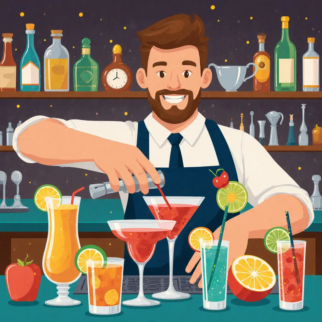 بار سیار و استند نوشیدنی‌های ویژه مراسم - نوا آرا | بار میوه‌ای، بار آبمیوه طبیعی، بار دمنوش، بار اسموتی، میکسولوژی تخصصی