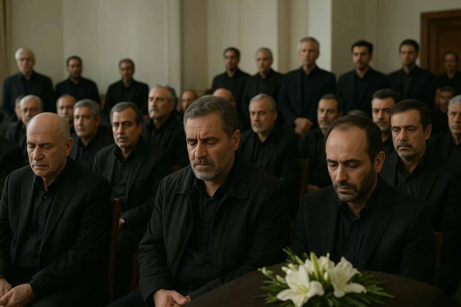 تزیینات و گل‌آرایی مراسم هفت و چهلم در کرج - نوا آرا | مدیریت کامل تشریفات، هماهنگی با مداح، پذیرایی ساده و محترمانه