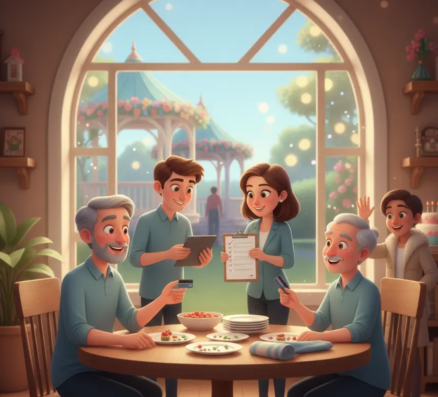 تحویل عکس‌ها و فیلم‌های مراسم و تسویه حساب