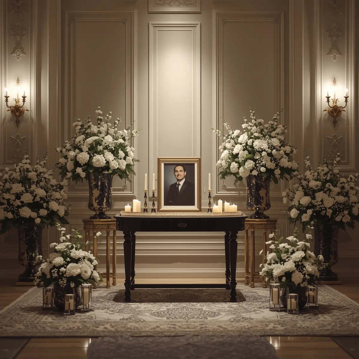 گل آرایی مراسم ختم تهران - نوا آرا