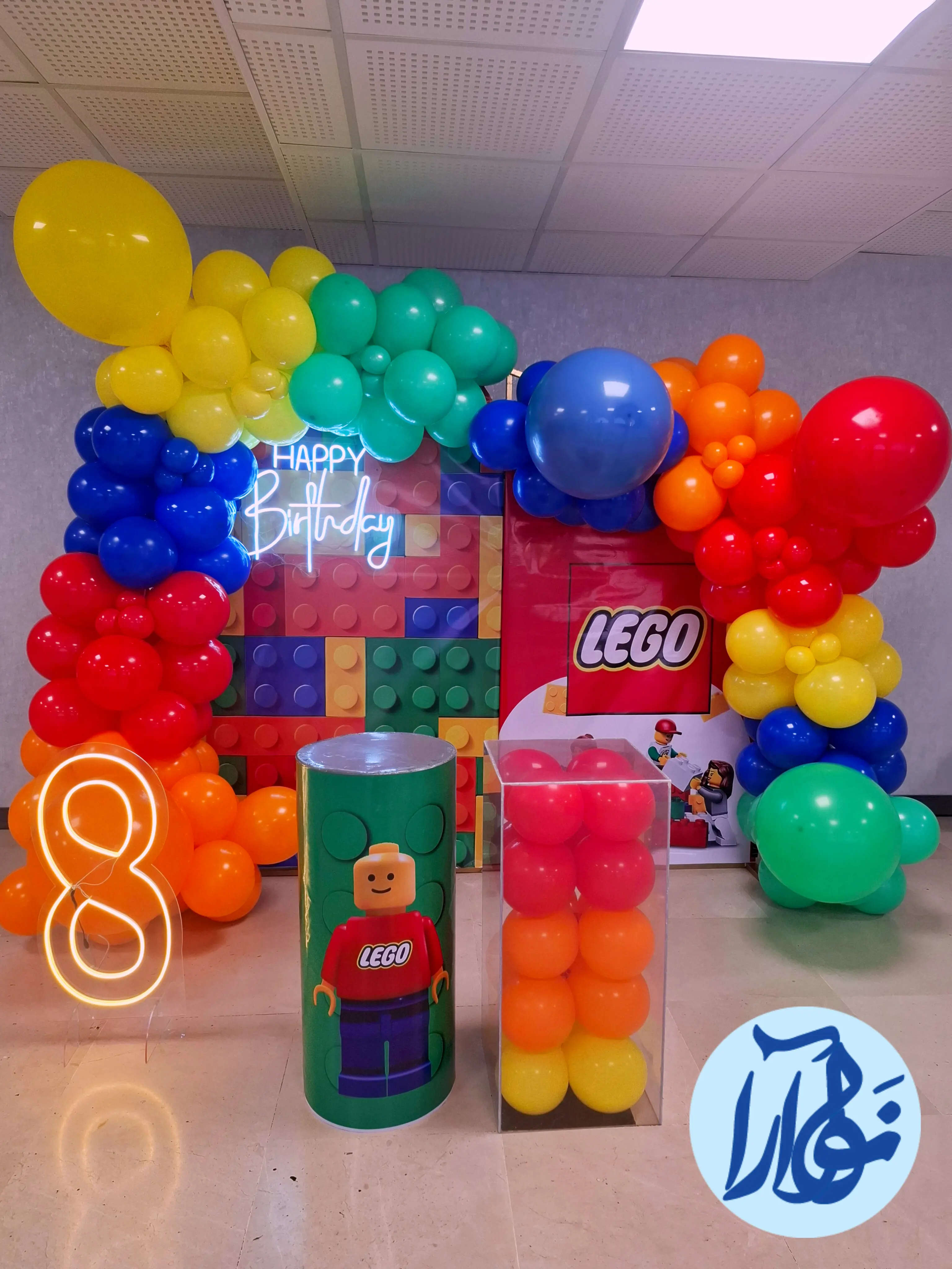 نورپردازی مراسم عروسی شبانه با افکت‌های ویژه در تهران - خدمات نوا آرا