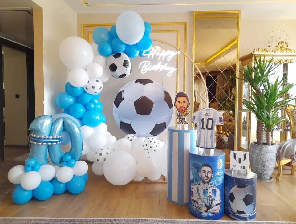 تولد کودک با تم دایناسور | ایده جشن تولد پسر | خدمات کامل مراسم